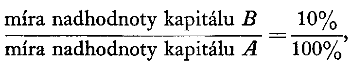 m�ra nadhodnoty B/m�ra nadhodnoty A